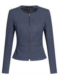 Kurzblazer Damen Rundhals